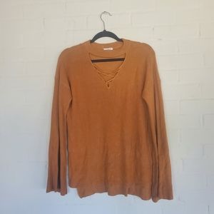 Final sale Hippie Rose bell sleeve top